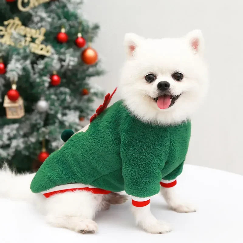 Roupa de rena para cães