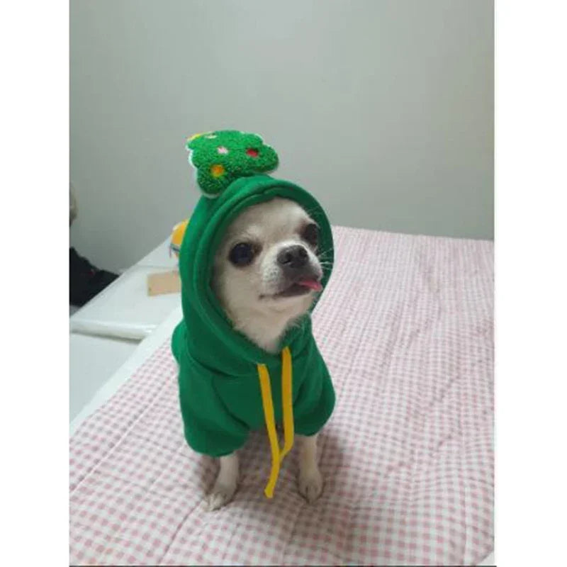 Roupa de rena para cães