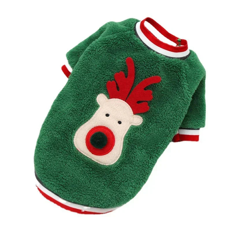 Roupa de rena para cães