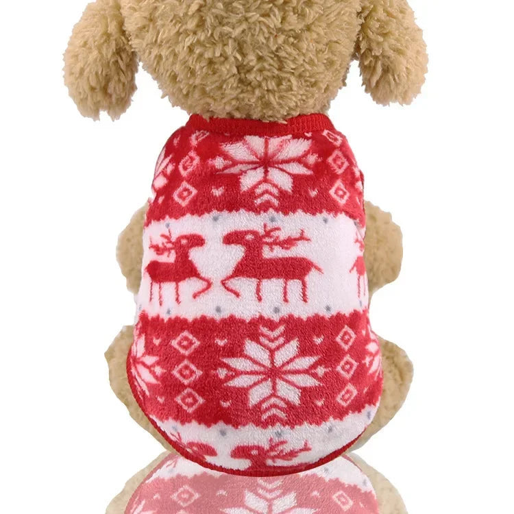 Roupa de rena para cães