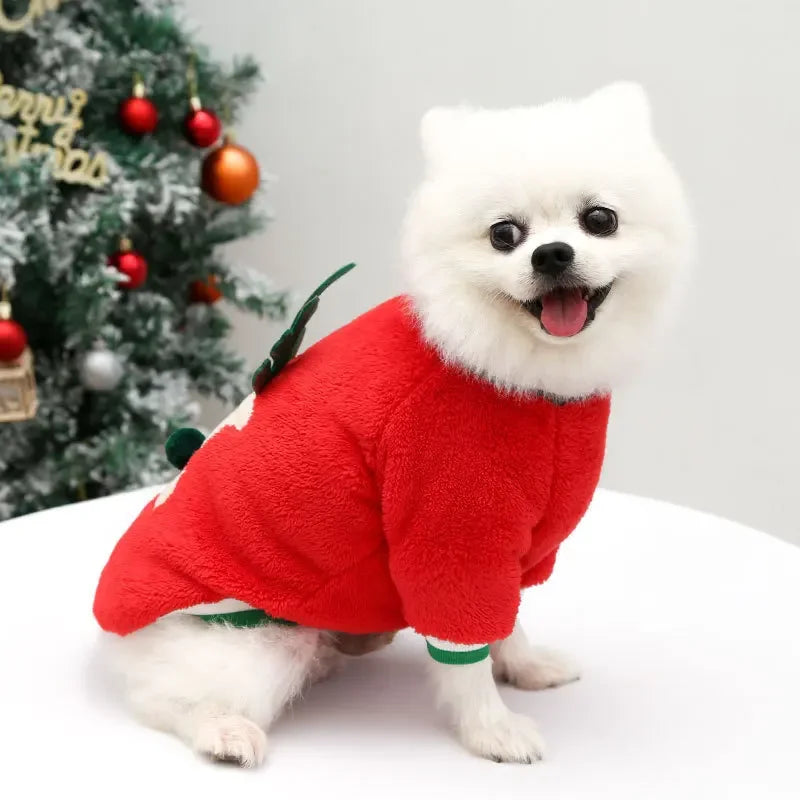 Roupa de rena para cães