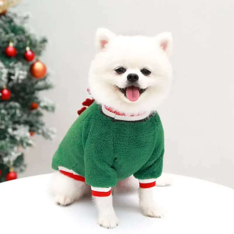 Roupa de rena para cães