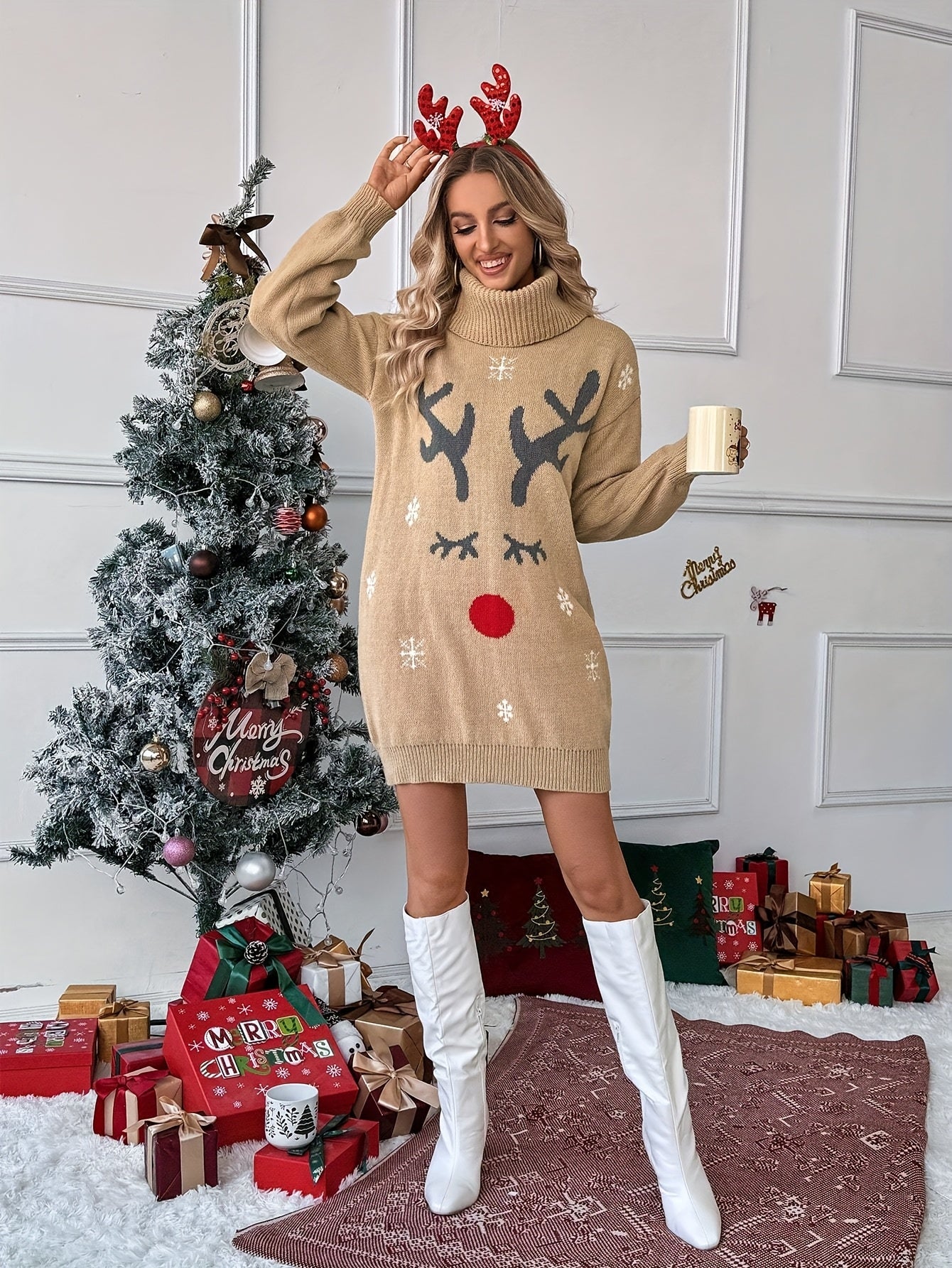 Sweat Rena de Natal